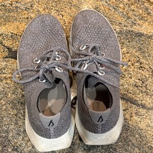 Allbirds Charcoal Knit Lace-Up Shoes